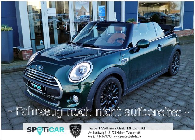 MINI Mini One Cabrio, Sportsitze, Leder, SHZ, DSC, Al