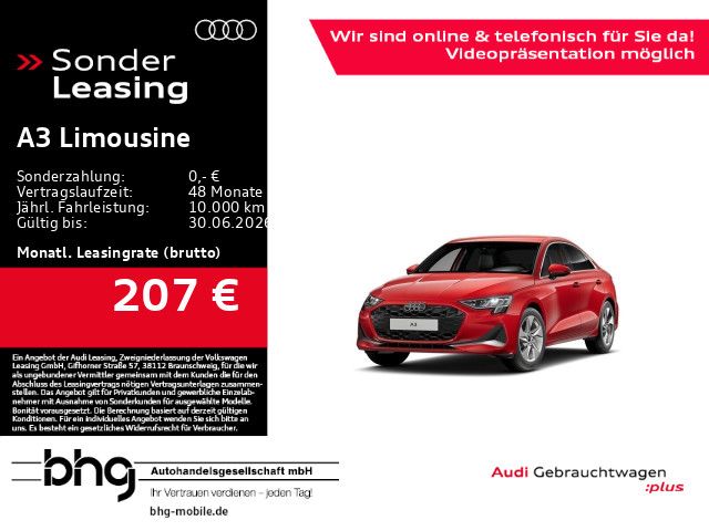 A3 Limousine advanced 35 TFSI 110(1