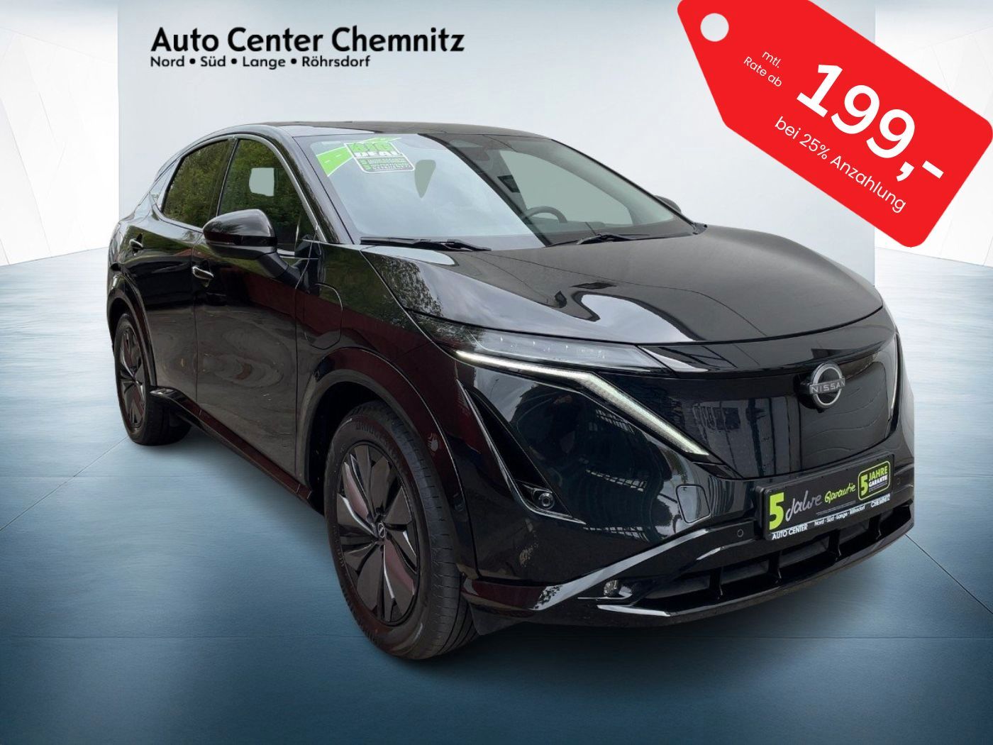 Nissan Ariya 63kWh OBC ACC/LED/Navi/SHZ/LHZ/PDC/360° imagem 2