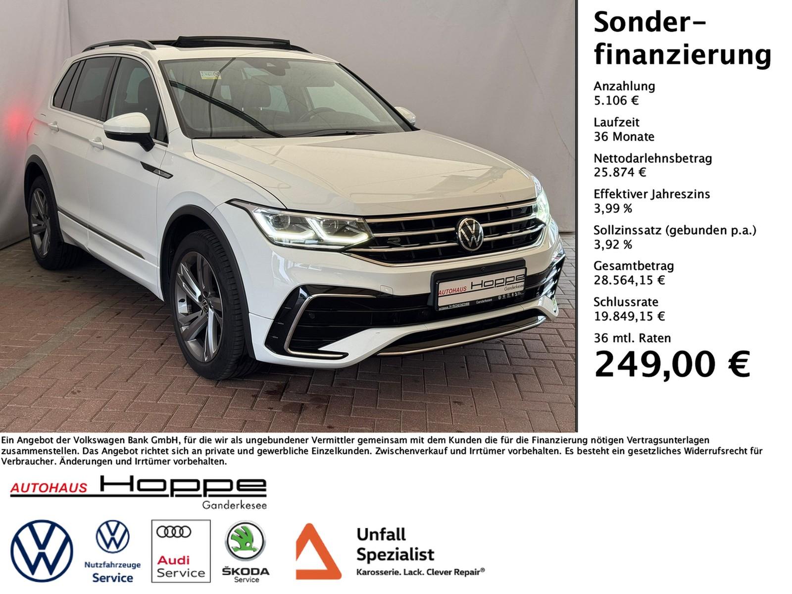 Volkswagen Tiguan R-Line 2.0TDI 4M DSG+PANO+STHZ+MATRIX+AHK