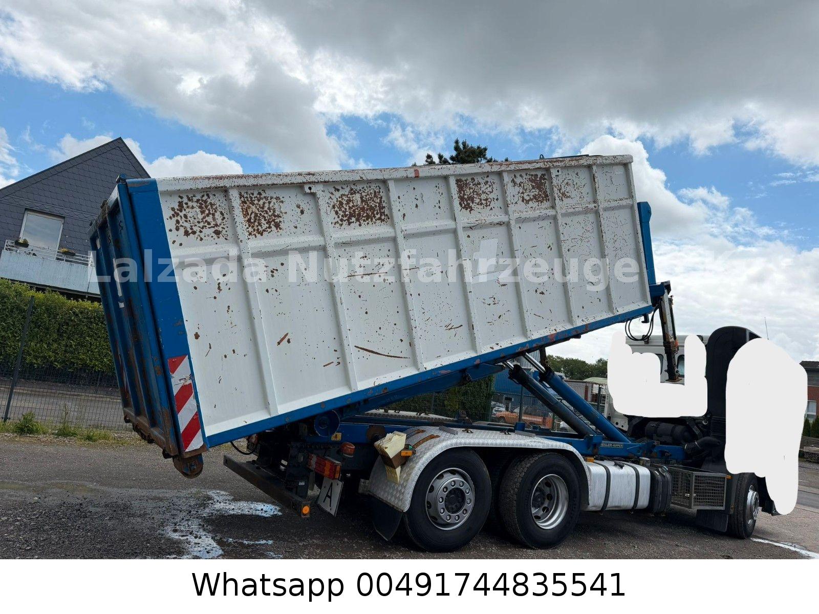 Mercedes-Benz Kipperaufbau mit Kran