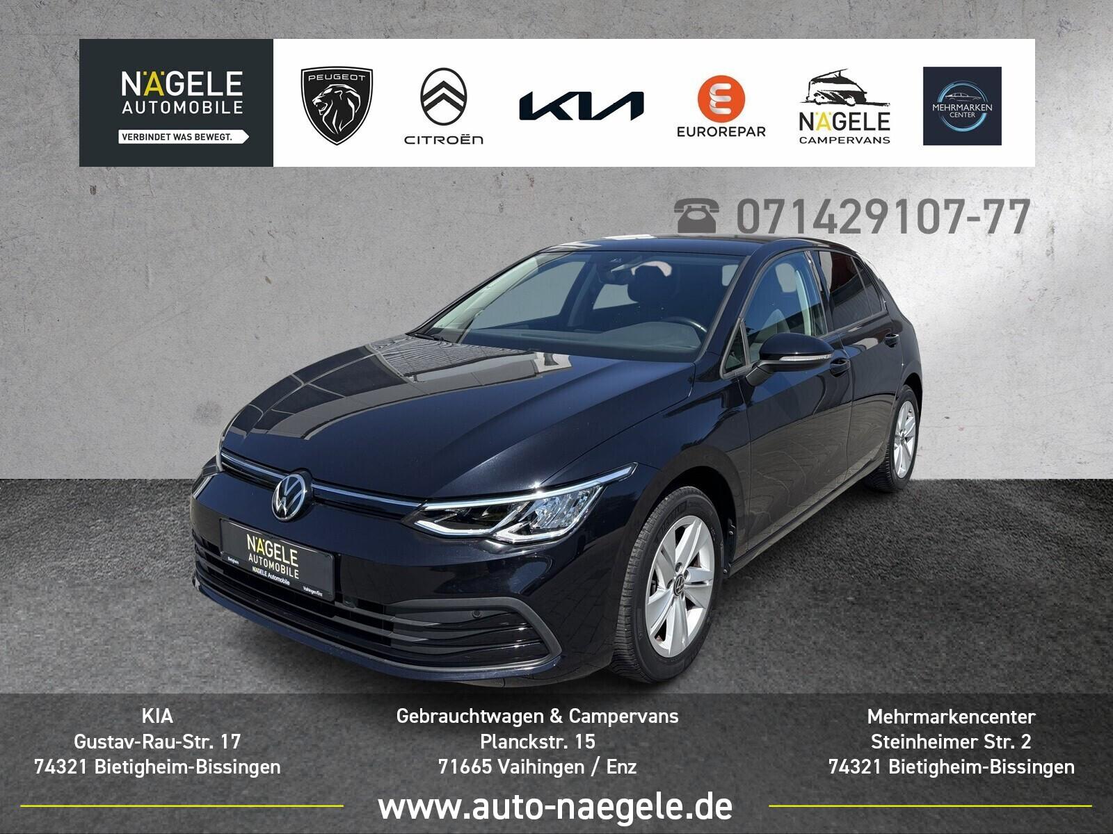 Volkswagen Golf VIII 1.5 TSI Life+ACC+Navi+LED+Carplay eFH.