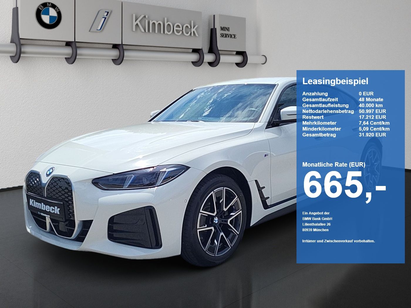 BMW i4 eDrive40 Gran Coupé M SPORT LED DrivingAs 360