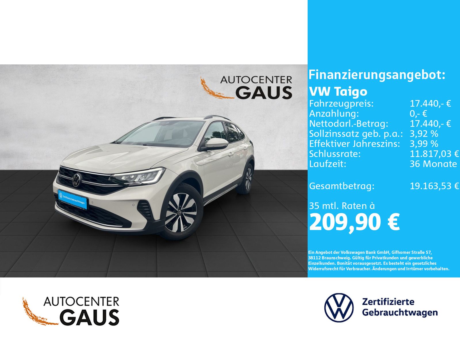 Volkswagen Taigo - Bild 2