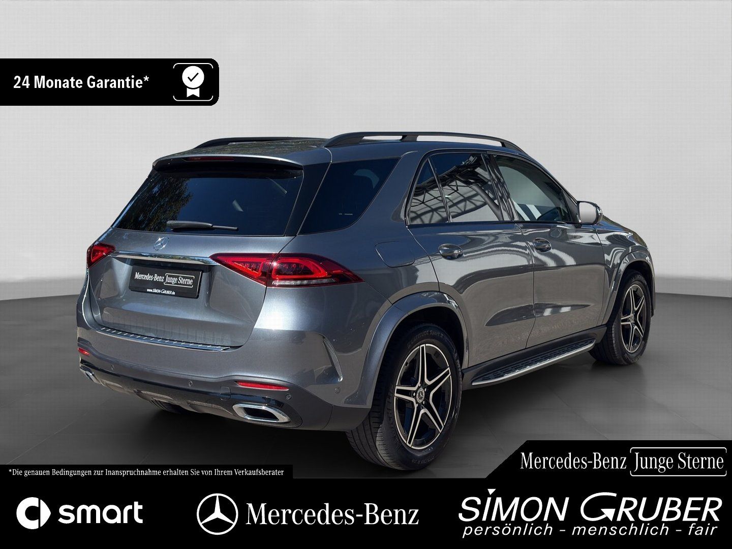 Fahrzeugabbildung Mercedes-Benz GLE 300 d 4M AMG Night Pano Burm 360 AHK LED 20"