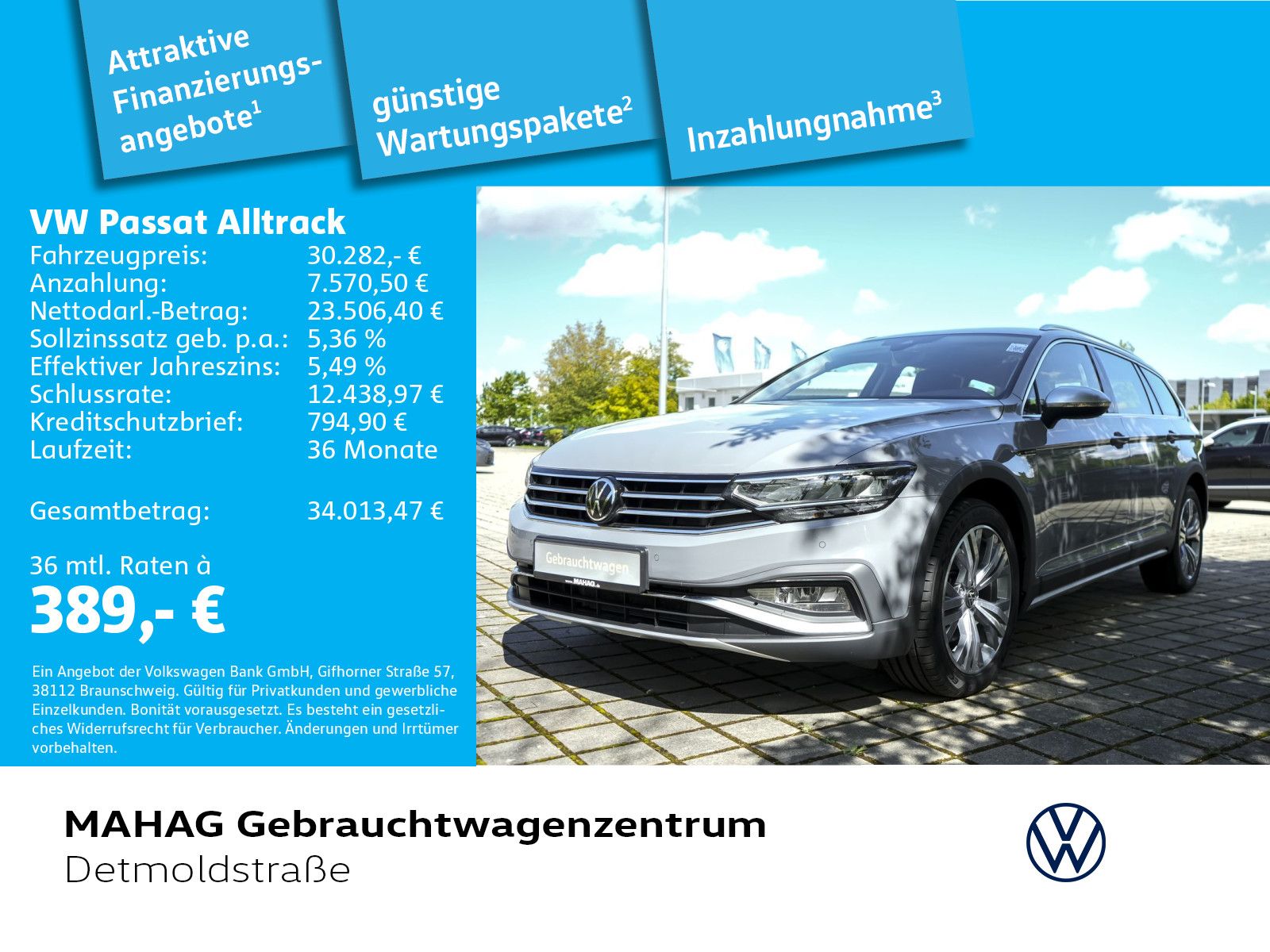 Volkswagen Passat Variant Alltrack 2.0 TDI 4 Mot LED Navi P imagem 2