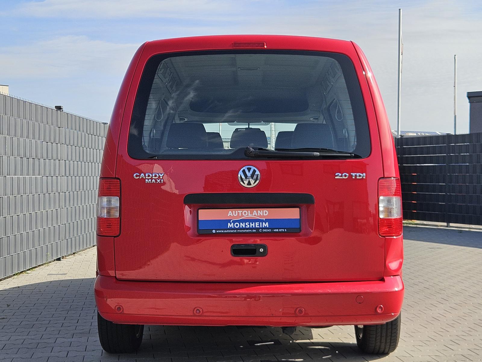 Volkswagen Caddy Maxi 2.0 TDI Life Team 7-SITZER PDC AHK