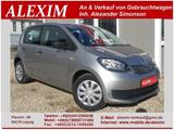 Skoda Citigo/1.0Ltr-55Kw/TÜV08.27/Klima/elFH/8-fach - Skoda Citigo mit Benzin-Antrieb: Silber, Kleinwagen, 1.0