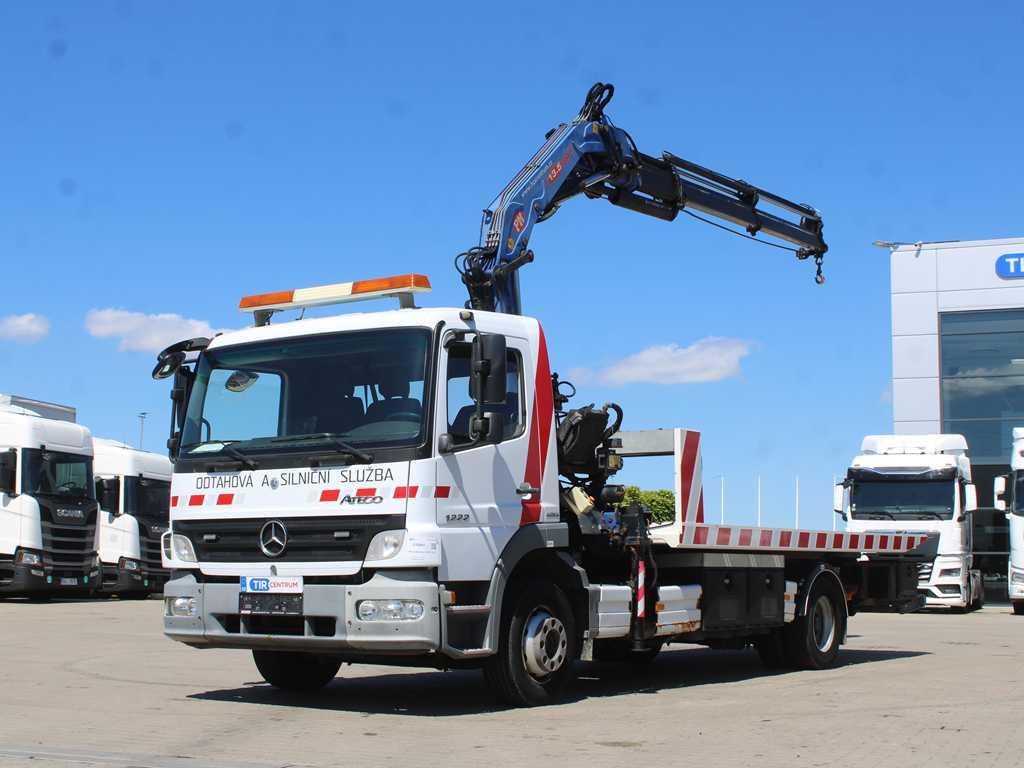 Mercedes-Benz ATEGO 1222 L, CRANE HCS CENTRUM 13.5 SP, WINCH 