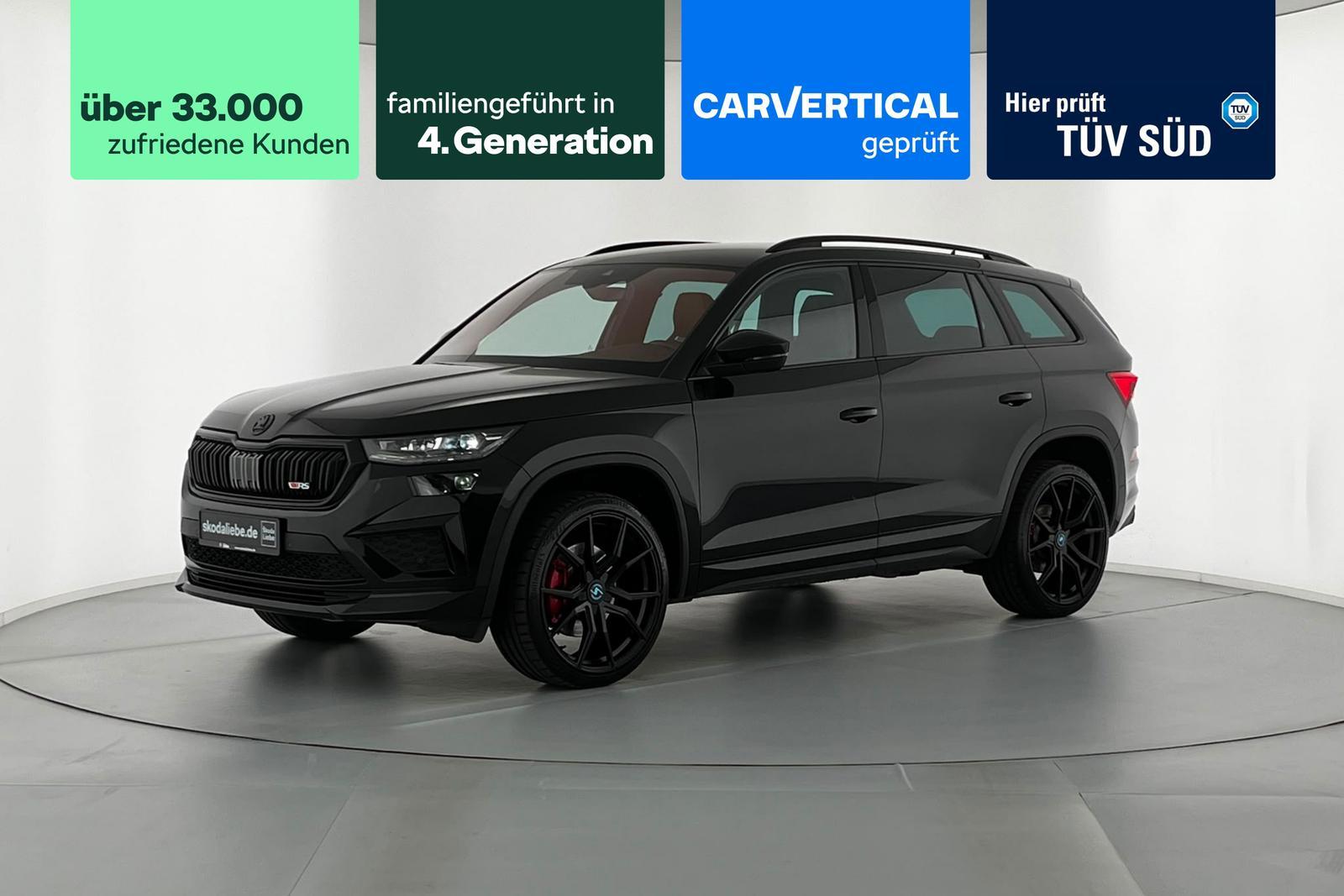Skoda KODIAQ RS 2.0TSI DSG 4X4 1.HAND FRONTSCHEIBENHZG