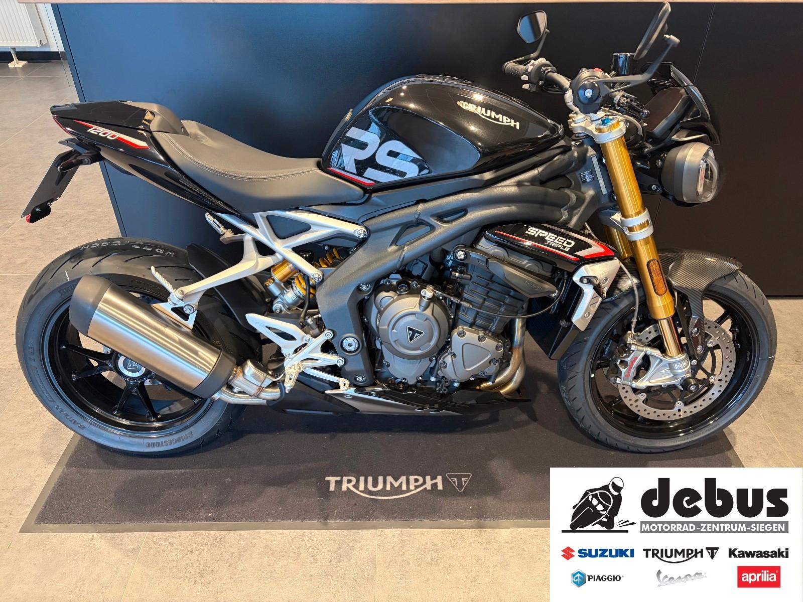 Triumph Speed Triple 1200 RS erste Hand VIEL ZUBEHÖR