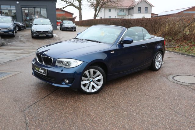 BMW 120d Cabrio Navi BI-Xenon M-Lenkrad PDC Leder BT