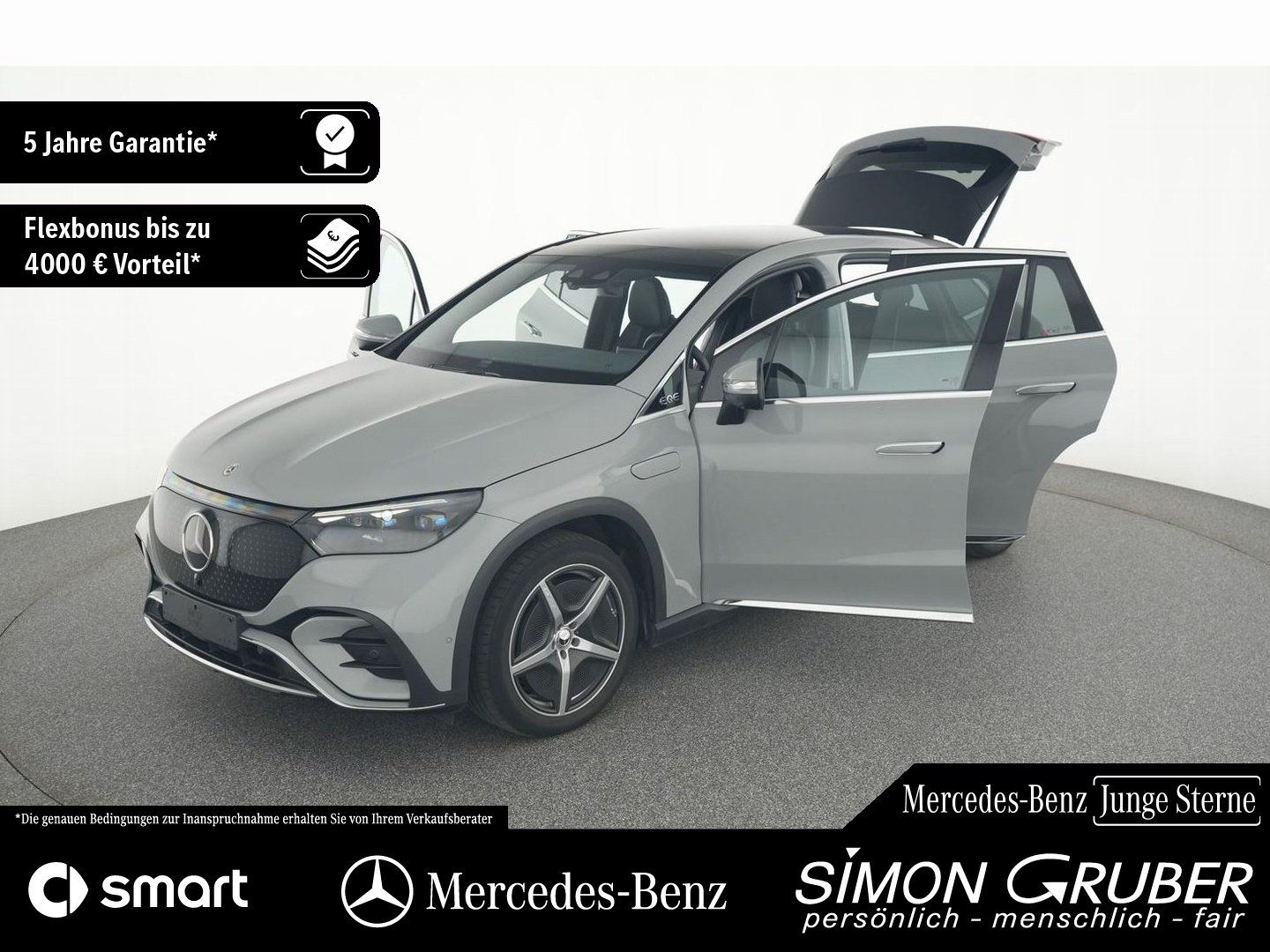 Fahrzeugabbildung Mercedes-Benz EQE 350 4M SUV AMG Pano Airmatic DigiLight 360