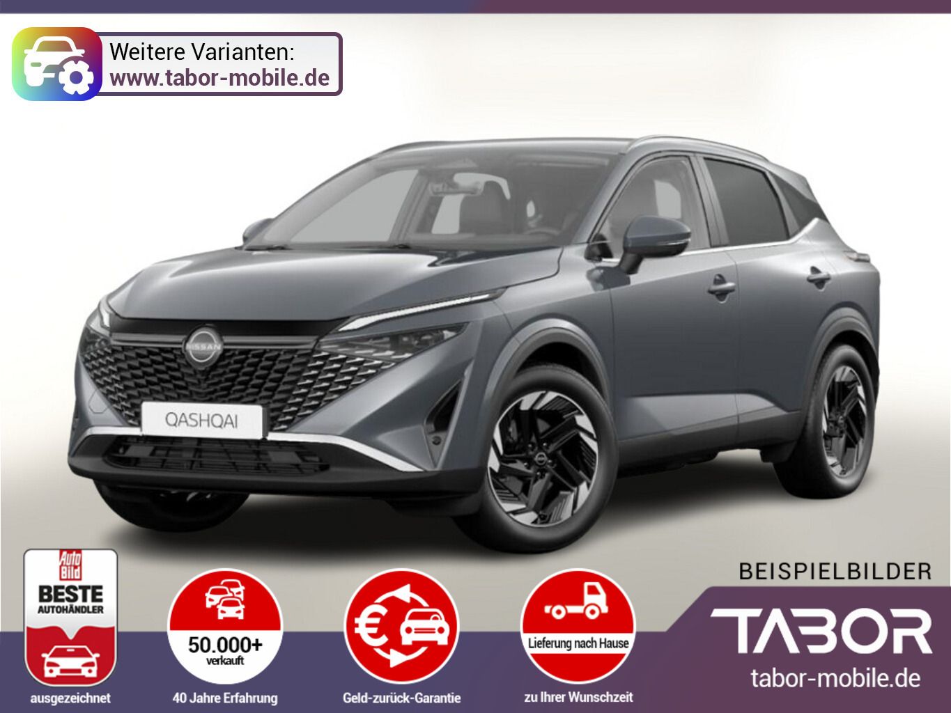 Nissan Qashqai AT N-Connecta Nav SHZ PrivG UVP-38%*