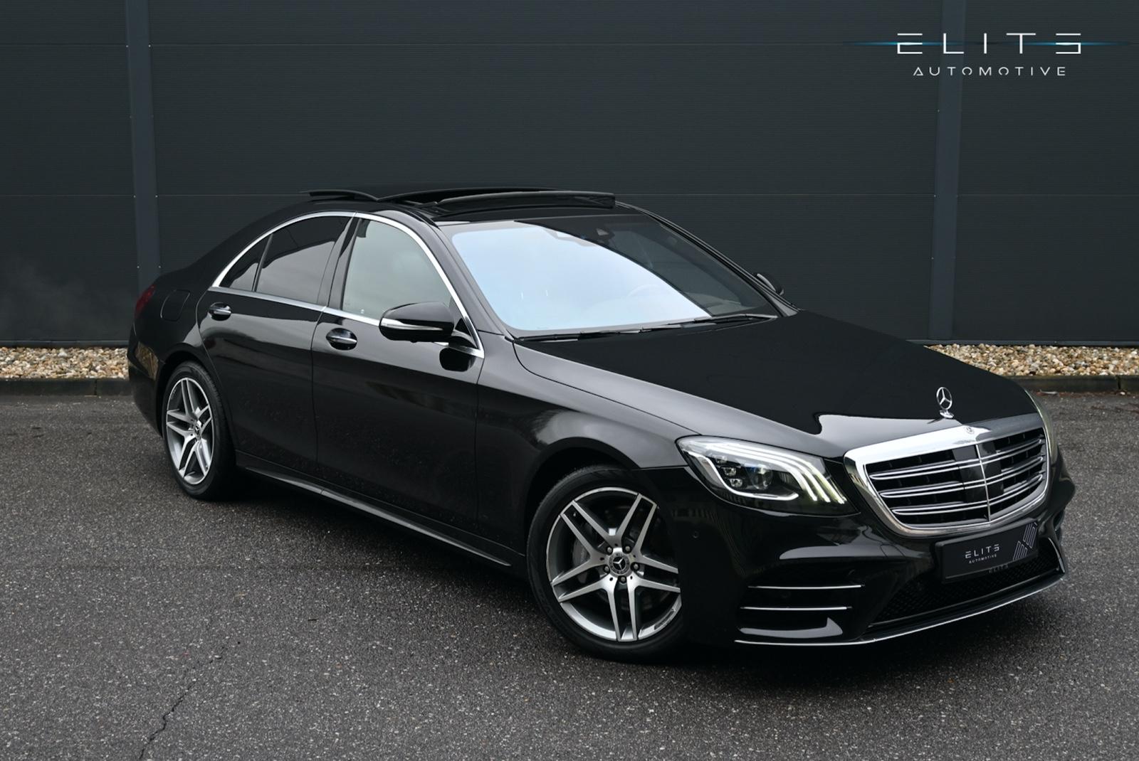 Mercedes-Benz S350d 4MATIC, Softclo, Pano, AMG, 43.900 netto