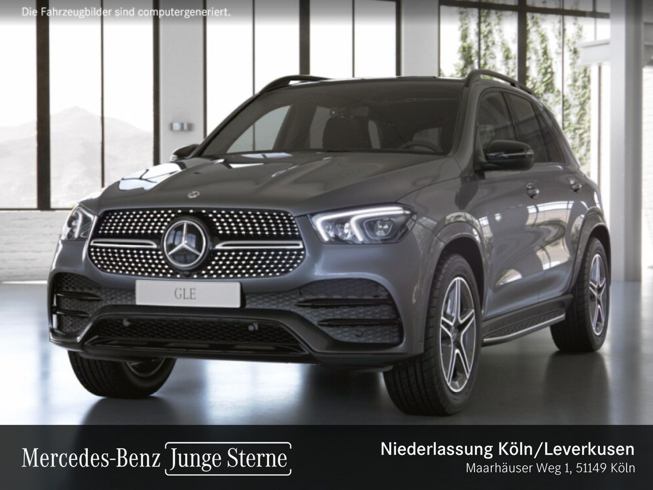 Mercedes-Benz GLE 350 de 4M AMG PANO LED Kamera Ambi Night foto 2