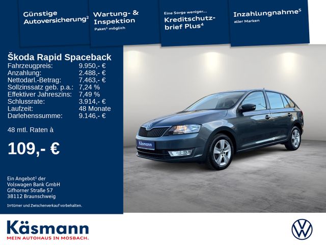 Skoda Rapid Spaceback Ambition 1.0TSI PDC SHZ