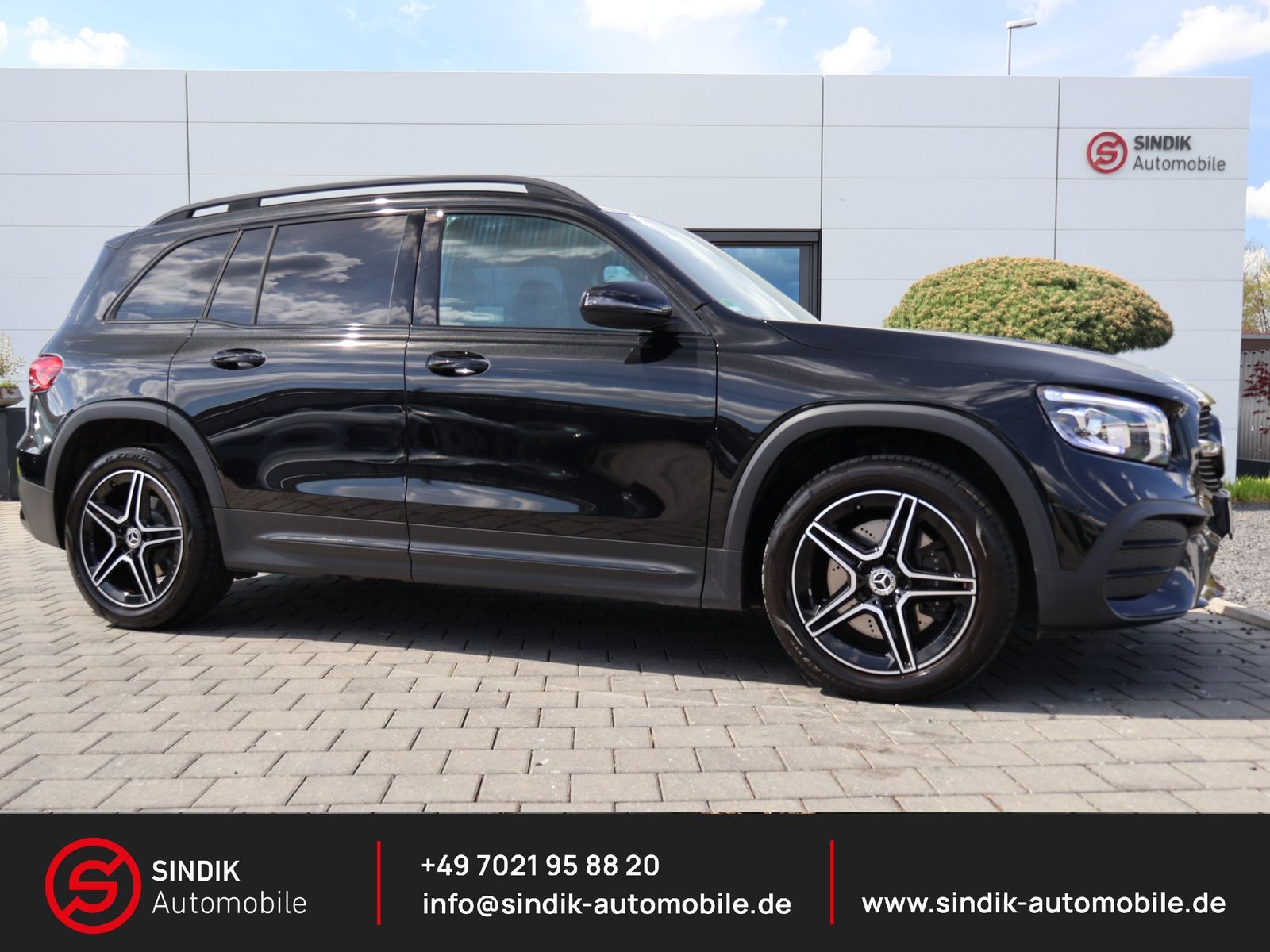 MERCEDES-BENZ GLB 220 d AMG-NightP.-Distronic-AHK-Kamera-Ambie