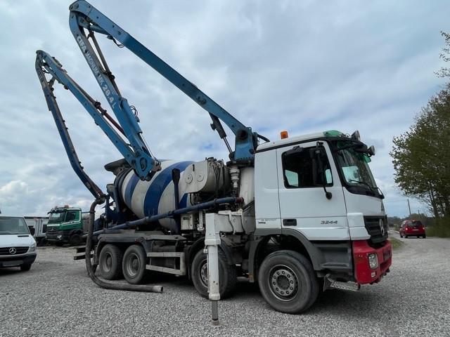 Mercedes-Benz Actros 3244 PUMIX Cifa MK28m und 7m³;GERMAN!;8x4
