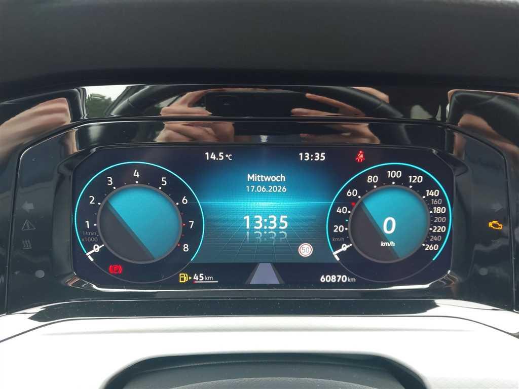 Volkswagen Golf Variant Life 1.0 TSI Navi Rückfahrkamera, миниатюра 10