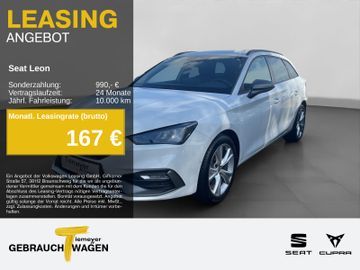 Seat Leasingangebot: Seat Leon Sportstourer 1.5eTSI DSG FR NAVI ACC PARKLE