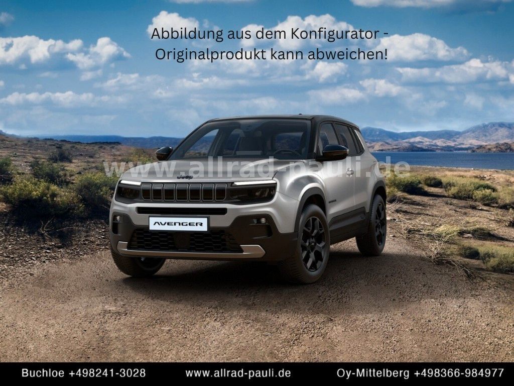 Jeep Avenger Elektro Black Edition| INFO, ALLWETTER