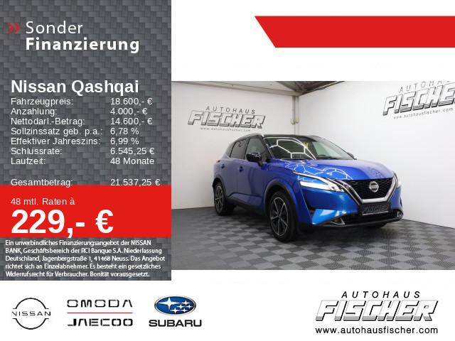 Nissan Qashqai 1.3 Tekna AHK Allwetterreifen LED Navi 3