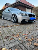 BMW 535d - Sport Tieferlegung  - silberne BMW 535
