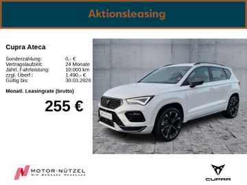 Cupra Leasingangebot: Cupra Ateca 150PS DSG/ AHK/ TopView/ el. Heckkl./ SHZ