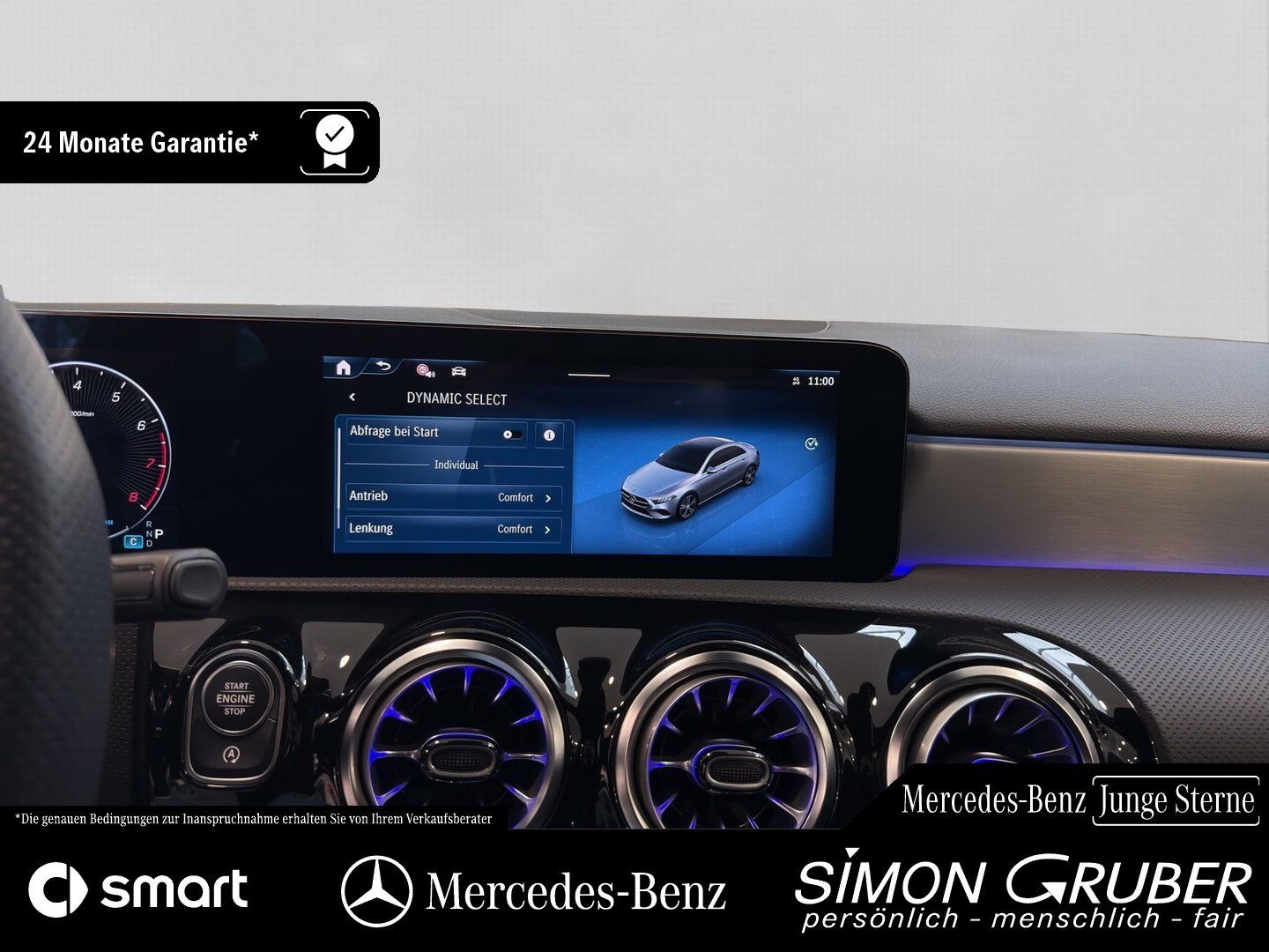 Fahrzeugabbildung Mercedes-Benz A 180 Limo AMG Night Multibeam ACC Keyless Ambi