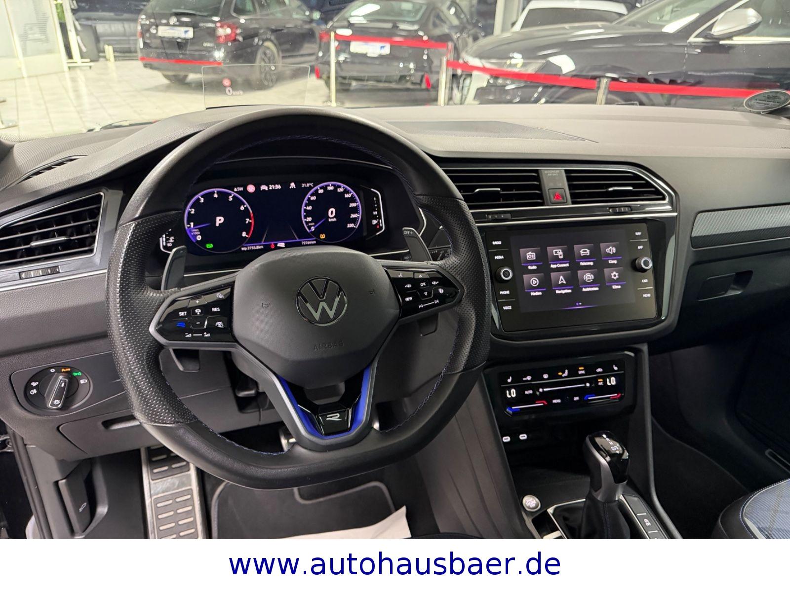 Volkswagen Tiguan R 4Motion PANO*AHK*KAM*IQ-DR*HEADUP*K-GO*, миниатюра 13