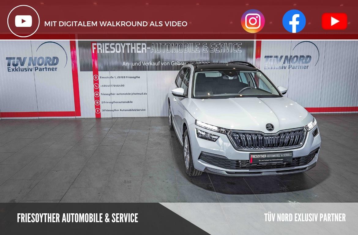 Skoda Kamiq 1.5 TSI Style Digitaltacho Panorama LED