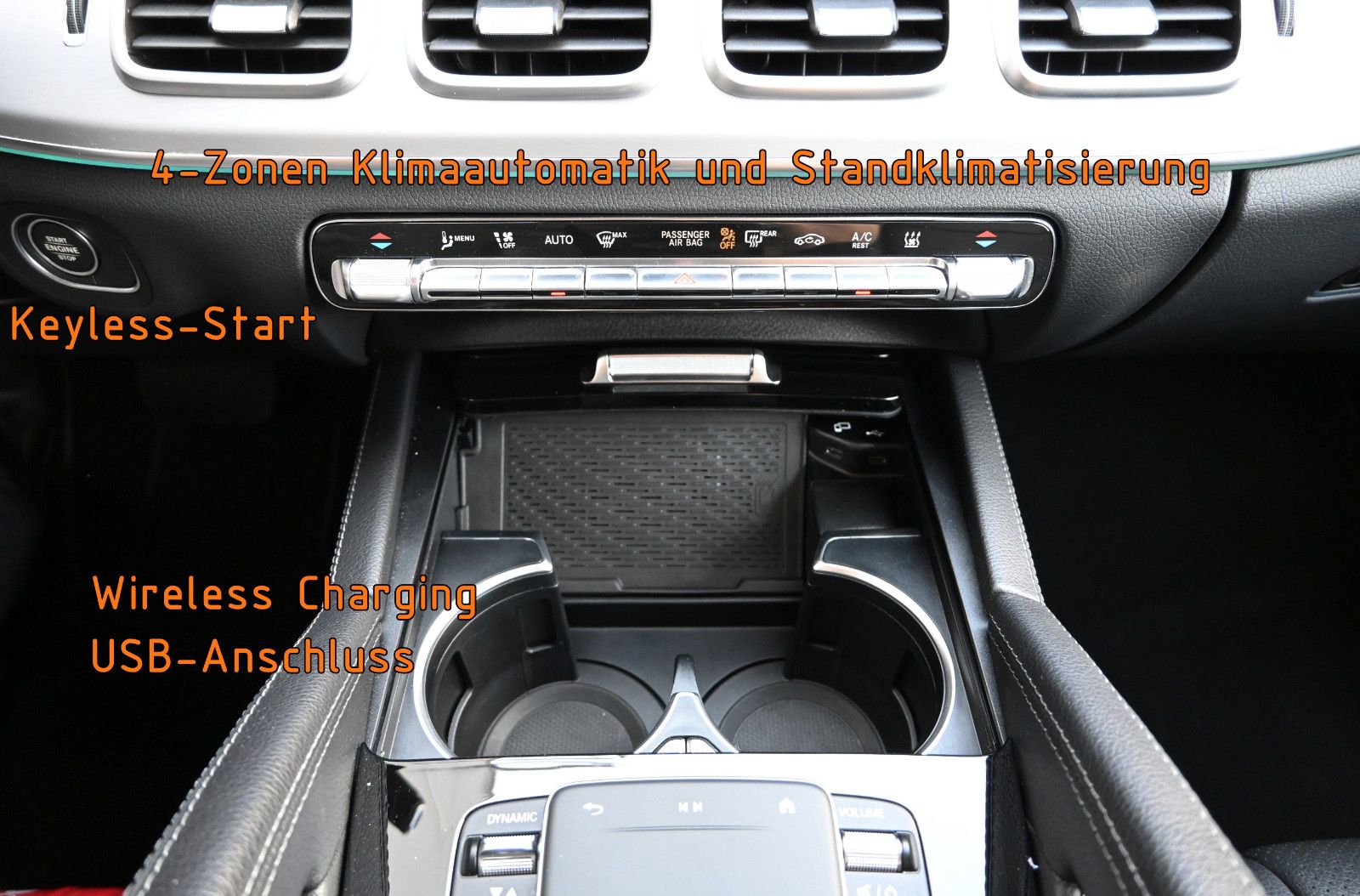 Fahrzeugabbildung Mercedes-Benz GLE 350 e 4M AMG °ACC°AHK°AIRMATIC°360°4-ZONEN