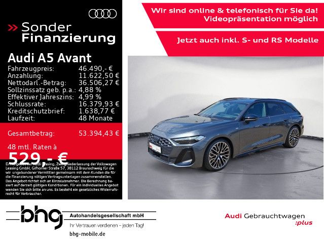 Audi A5 Avant TDI quattro S troni S line AHK HUD Navi imagem 2