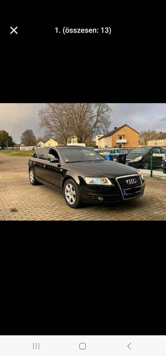 Audi A6 2008 — rear view