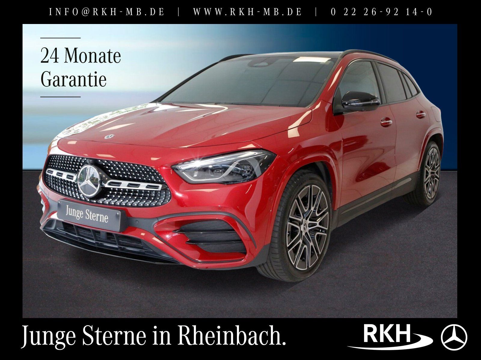 MERCEDES-BENZ GLA 220 d 4M AMG Line Night/AHK/360°/Pano/Distr.