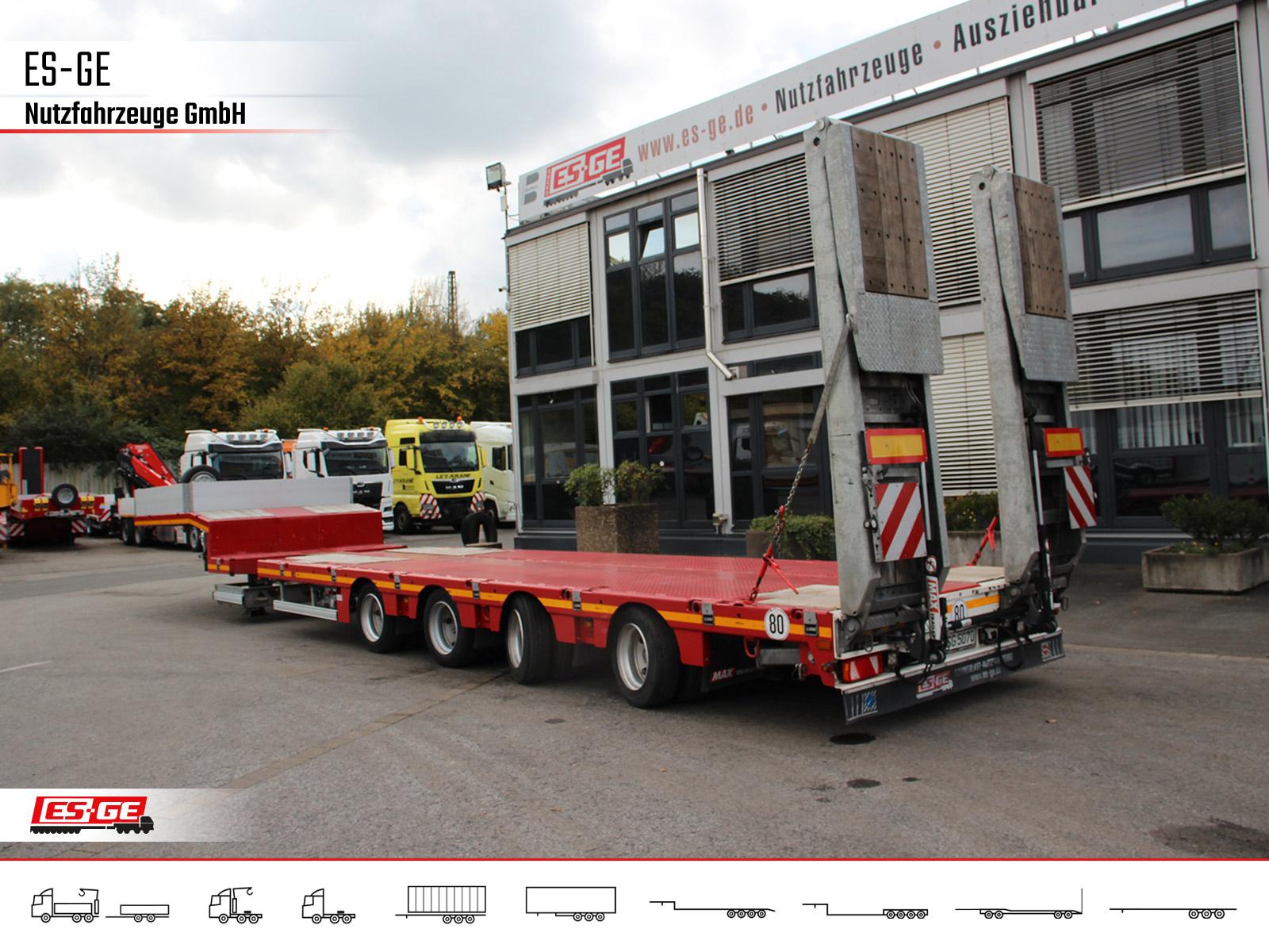 Faymonville MAX Trailer MAX100 Semi-Tieflader 205er