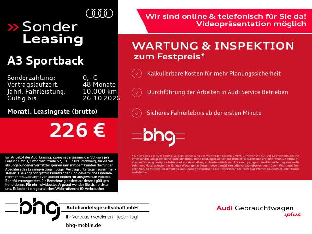Audi A3 Sportback advanced 30 TFSI