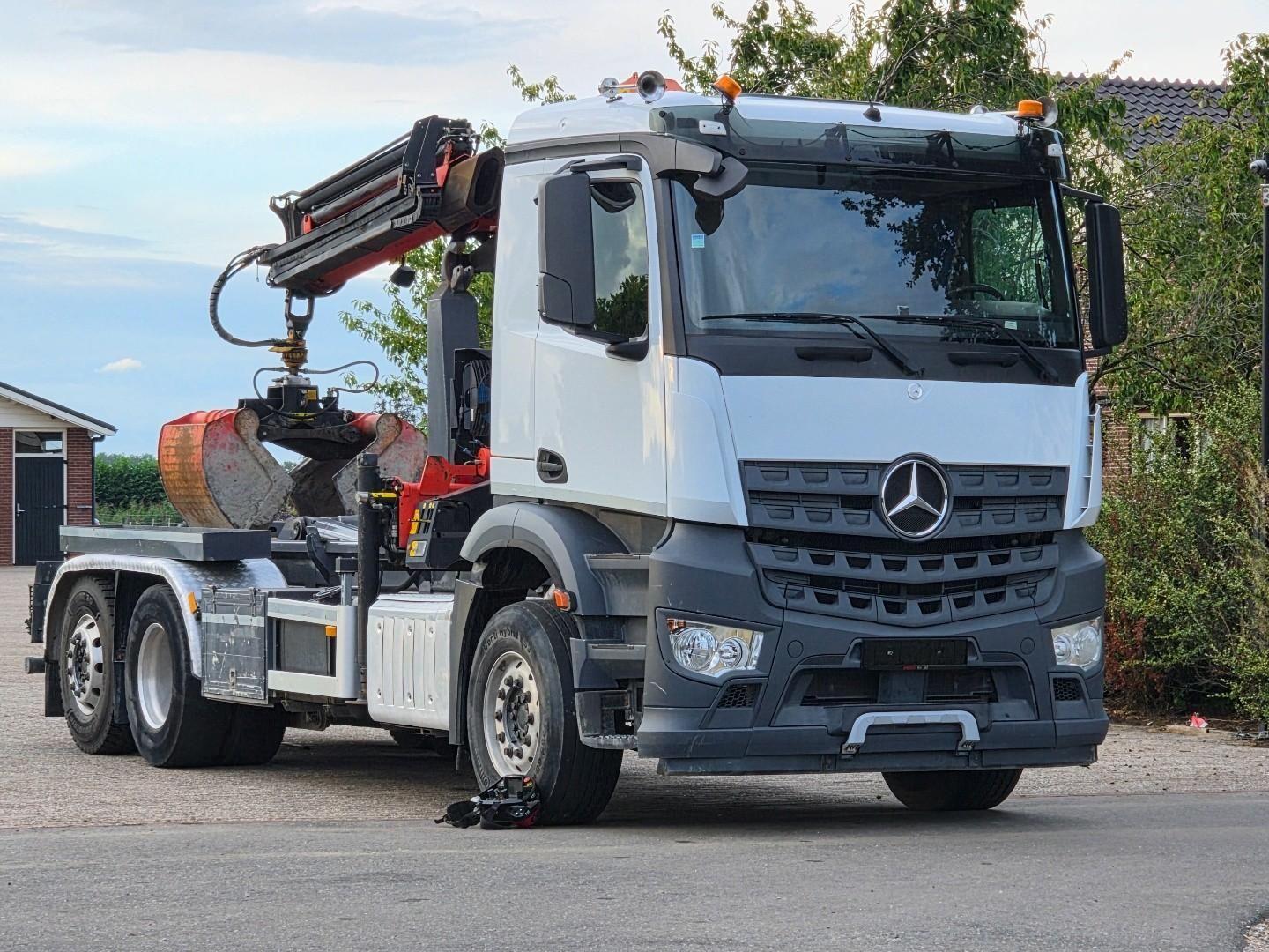Mercedes-Benz Arocs KRAN/HAKEN!! EURO6!! BELGISCHER LKW!