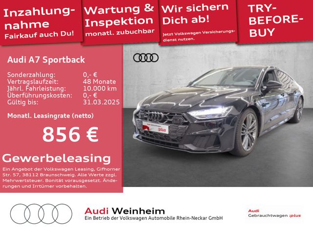 Audi A7 Sportback 55 TFSI e quattro Black-Paket-plus