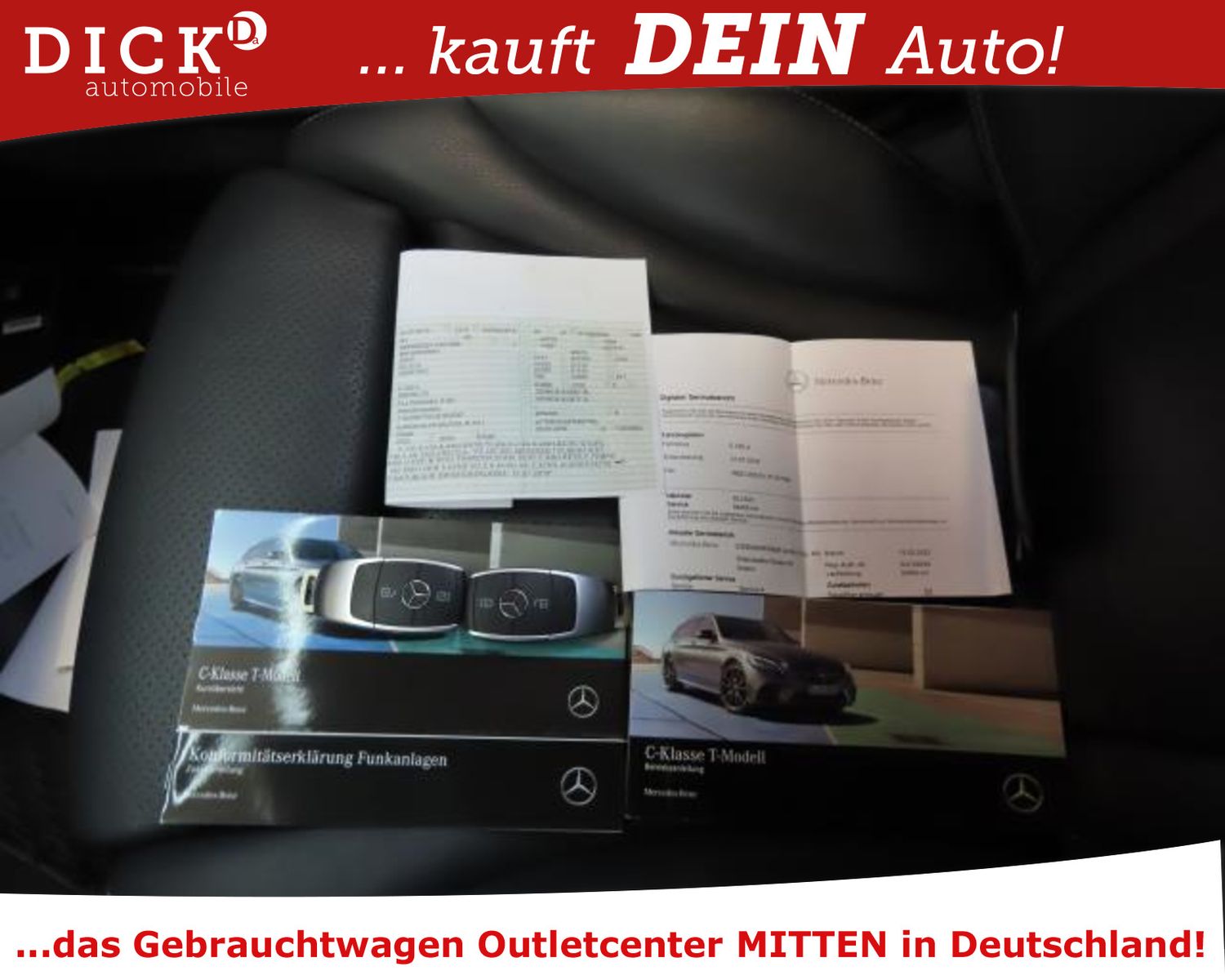 Fahrzeugabbildung Mercedes-Benz C200d T 9G-Tr.  AMG/LED/NAV/STANDHZ/RFK/AHK/8 FA
