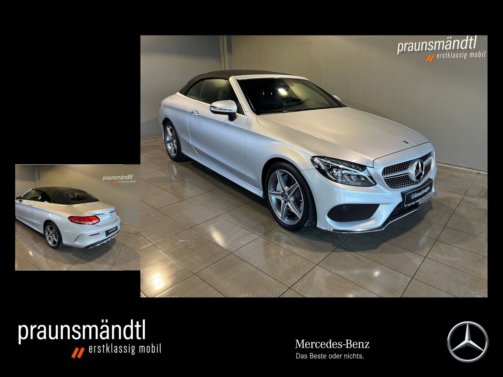 MERCEDES-BENZ C 300 Cabrio AMG MuBeam/Totw/Leder/Kamera/Comand