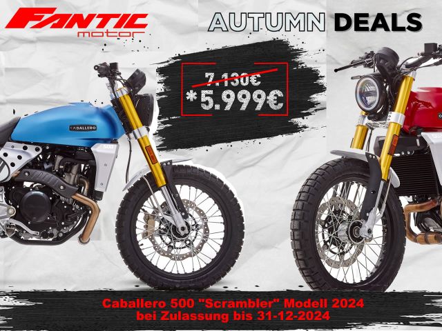 Fantic 500 Caballero SCRAMBLER Modell 2024