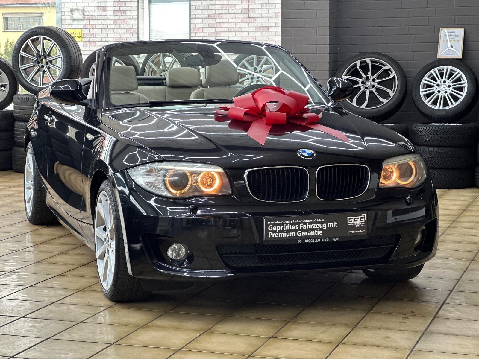 BMW 118 1 Cabrio 118i*HU AU NEU*LEDER*SHZ*SERVICE NE