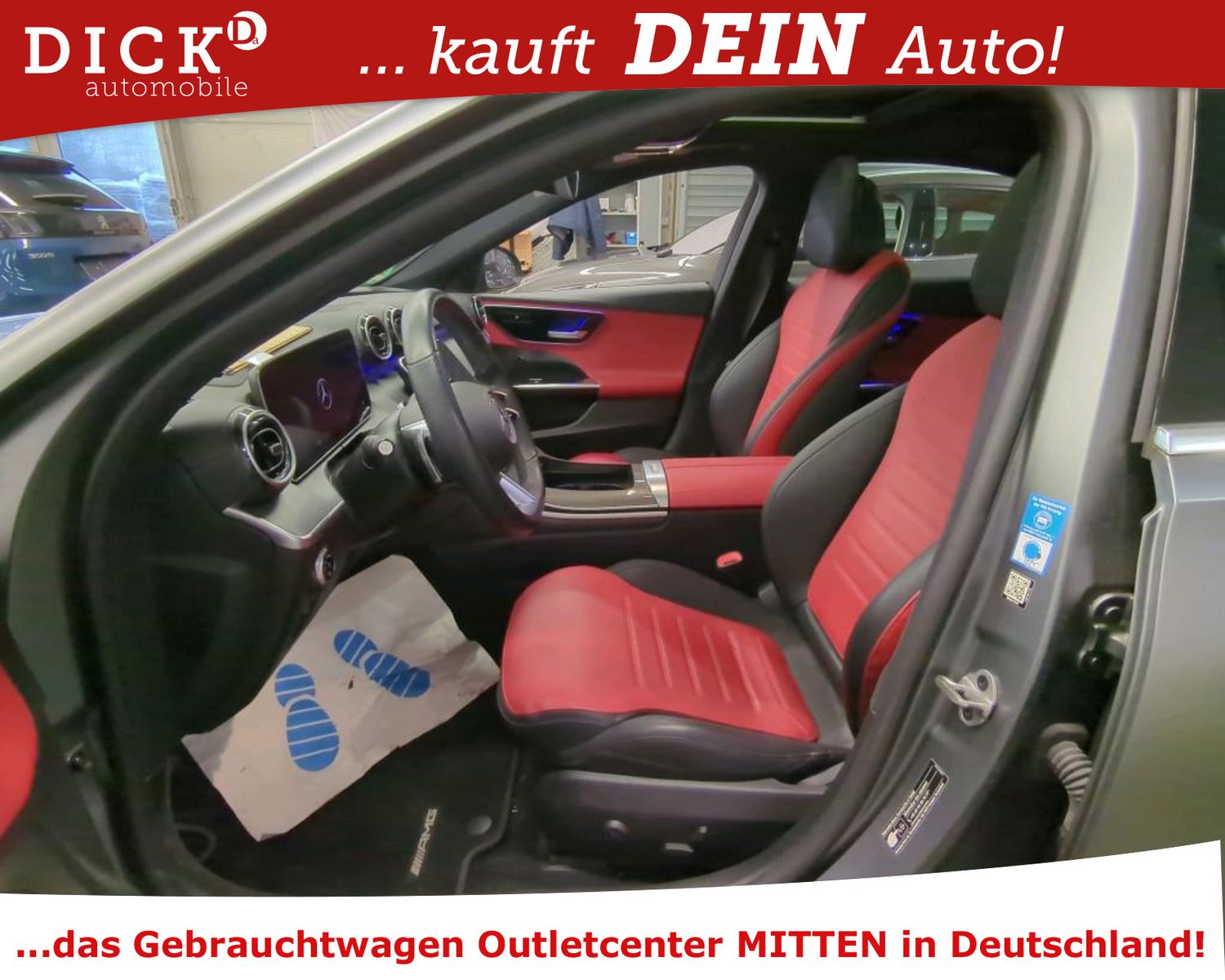 Fahrzeugabbildung Mercedes-Benz C 220d 9G AMG/LED+/HUD/VIRTU/STANDHZ/GLASDACH/8F