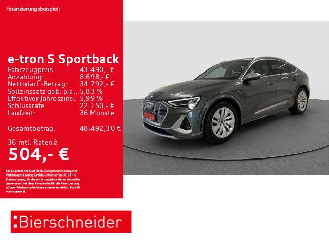 Audi e-tron S Sportback AHK PANO HuD MATRIX
