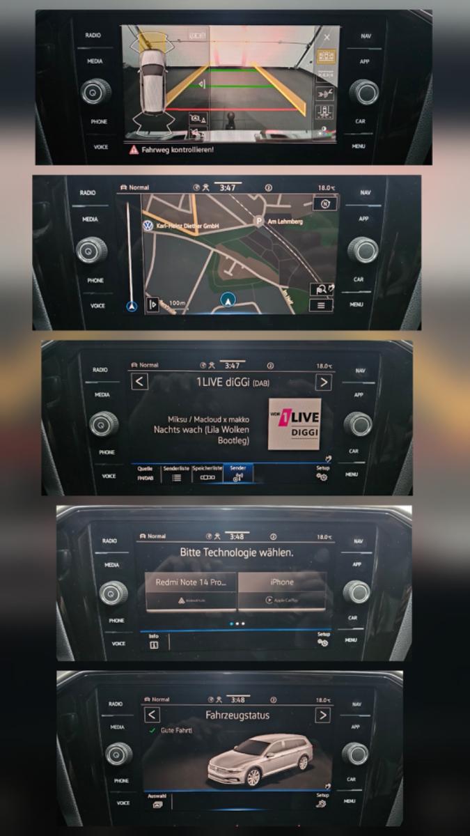 Volkswagen Passat 4M R Line Matrix Virtual STDHZG AHK ACC