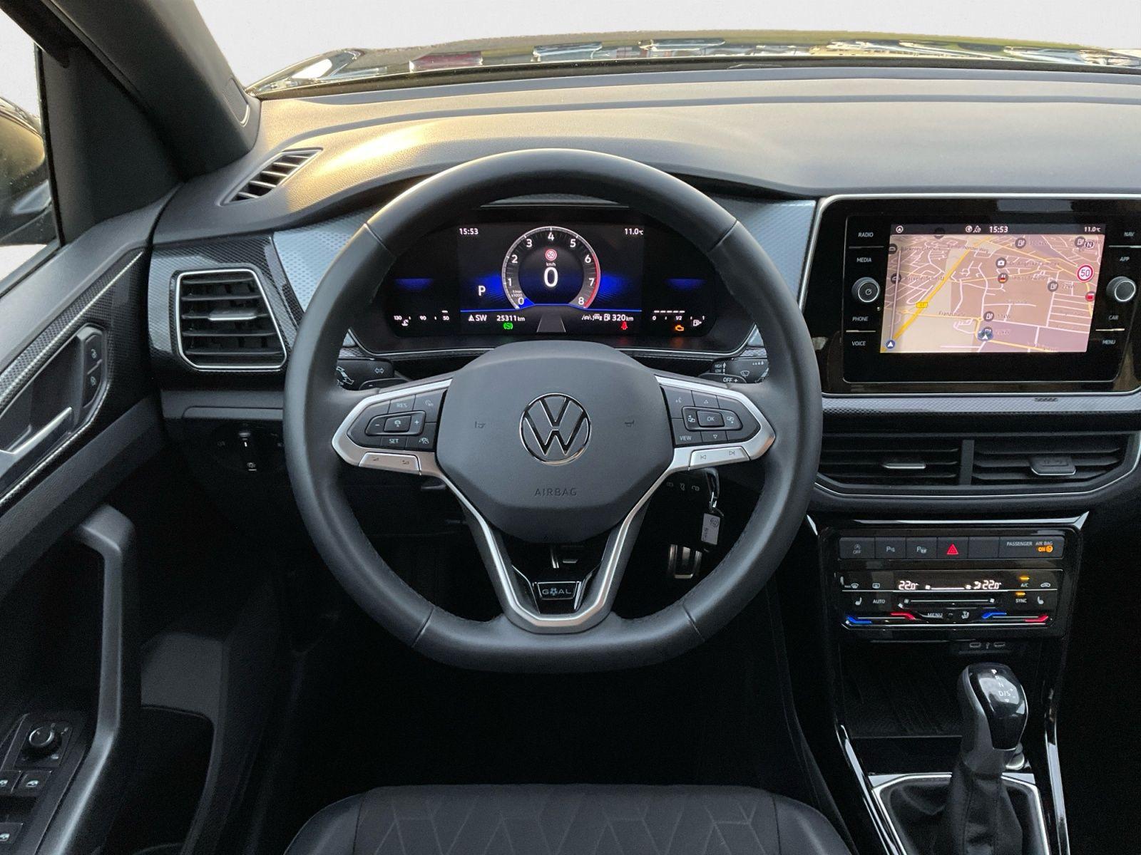 Volkswagen T-Cross GOAL 1.0 TSI DSG Allwetterreifen AHK Nav, миниатюра 12