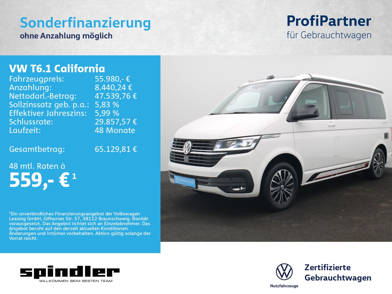 Volkswagen T6.1 California Ocean Edition DSG / Standh, AHK