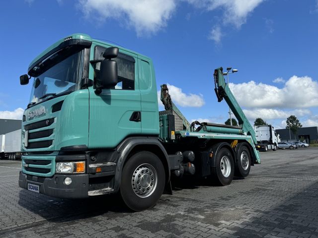 Scania G410 6x2 Meiller absetzk 325tkm topgeplegt